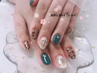 ネイル MiKi Nai池袋 長さだし得意のネイルデザイン