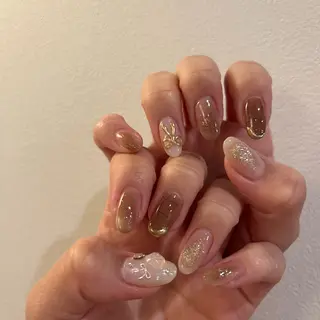 ネイル 小川 奈々花のネイルデザイン