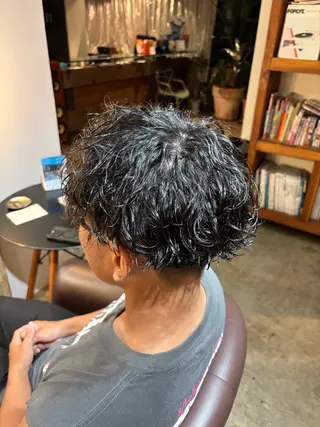 パーマ メンズ 平川 海夢のヘアスタイル