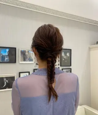 ヘアアレンジ Ash 銀座店所属・骨格補正カット /マンツーマン/のヘアスタイル