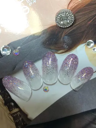 ネイル 北浦和 自爪育成ケアのネイルデザイン