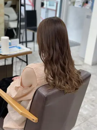 ロング カラー カラー特化サロン ピリナ相武台前のヘアスタイル