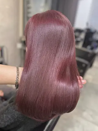 セミロング GiseL梅田所属・透明感カラー🇰🇷 レイヤー✨桑原　研太のヘアスタイル