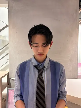 メンズ M.slash  元町店所属・横浜 ミユのヘアスタイル
