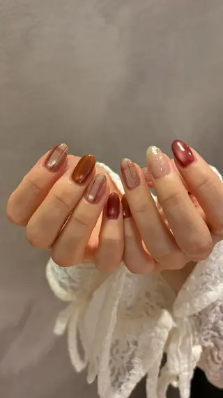 ネイル 渋谷ニュアンスネイル SYURI🫧のネイルデザイン