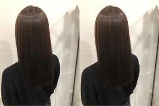 ロング カラー パーマ ヘアアレンジ メンズ キッズ ネイル マツエク・マツパ 💟Chloe原宿店 🩶ハイトーンのヘアスタイル