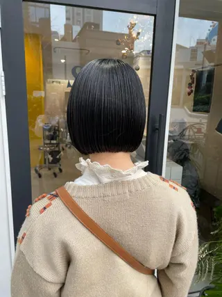 ミディアム カラー Koto🌿 ブリーチなしカラーのヘアスタイル