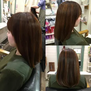 ロング カラー Sg hosoのヘアスタイル