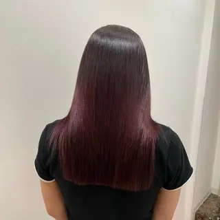 ロング カラー ✩𝐴𝑠ℎ 中目黒 浦野 遥‎✩*｡のヘアスタイル