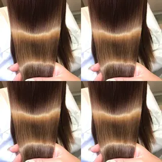 ロング カラー 店長✨️韓国ヘア✖️ 髪質改善カラー／純大のヘアスタイル