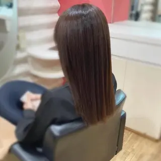 ロング カラー 『艶髪』で印象が激変 ！髪質改善専門KONのヘアスタイル