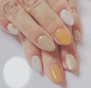 ネイル 北浦和 自爪育成ケアのネイルデザイン