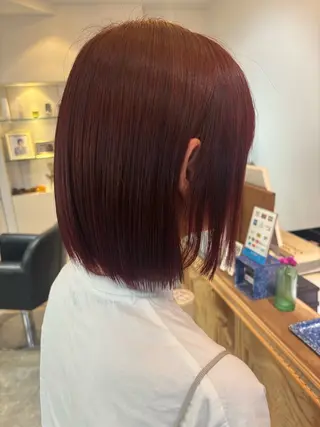 ショート 亀田 萌奈のヘアスタイル