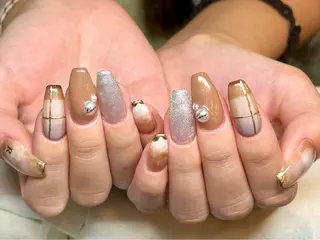 ネイル ネイルサロン　リリーブランシュ所属・森 瑞紀のネイルデザイン