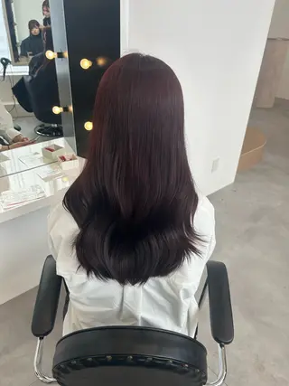 ロング カラー kanon♡ 暖色カラー‎🤍のヘアスタイル