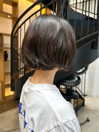 ショート sea by luvismけやき通り2号店所属・ボブ/ショート/ 縮毛矯正/岸本恭明のヘアスタイル