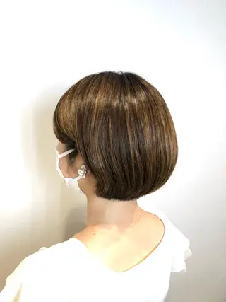 ショート .zip by note所属・西田 愛華のヘアスタイル