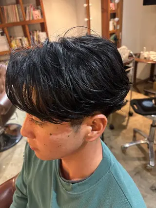 パーマ メンズ 🌀メンズパーマ🌀 平川海夢のヘアスタイル