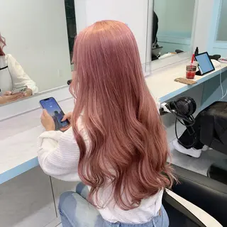 ロング ブリーチカラー 🩵MIZUKIのヘアスタイル