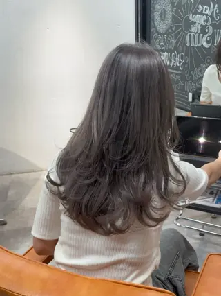 ロング A/LEE所属・久保田 千尋のヘアスタイル