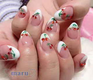 ネイル まるみ ♡のネイルデザイン