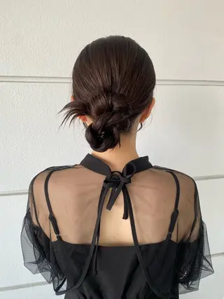 ロング ヘアアレンジ 髪質改善特化🥣🫧 天神美容室のヘアスタイル