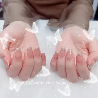 ネイル CC  NaNa ワンホンネイル🌙Nのネイルデザイン