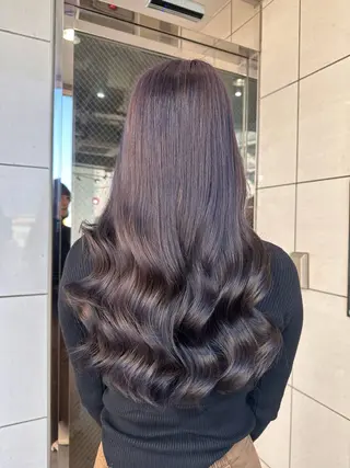 ロング カラー 🧸プルエクステ❤︎ ネイルKAO🧸のヘアスタイル