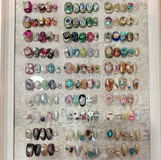 ネイル Quick Sukarupu新宿のネイルデザイン