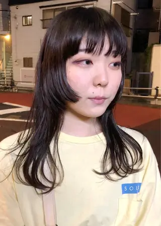 ミディアム カラー SALOWIN所属・ブリーチ✨ ボブ🪢レイヤーのヘアスタイル