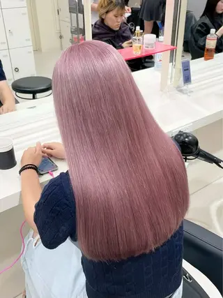 ミディアム カラー 🧋ハイトーン🧋 hiromuのヘアスタイル