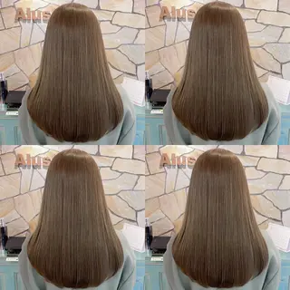セミロング カラー Minami. 🩵 再現性特化ヘアのヘアスタイル