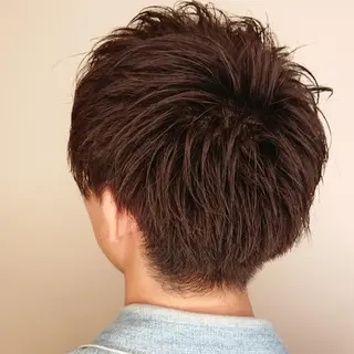 メンズ カラー パーマ ヘアアレンジ ブリーチ/ヘアケア/ 艶髪/イギチハルのヘアスタイル