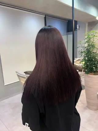 ロング カラー 🍒サクラ🍒 /透明感カラー/艶髪のヘアスタイル