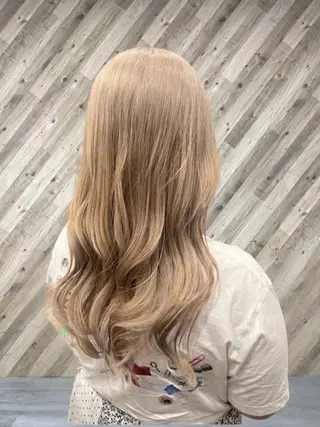 ロング カラー CHAINON所属・miku /chainon蘇我のヘアスタイル