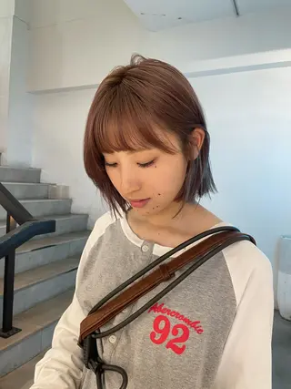 カラー 韓国ヘア/ネイル kanako🤍🫧のヘアスタイル