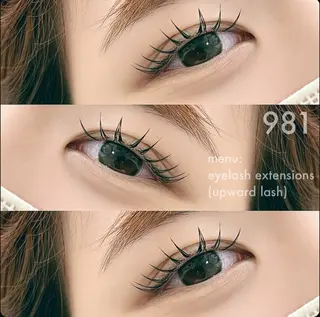 マツエク・マツパ 981 KURUMIのマツエク・マツパデザイン