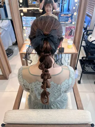 ロング ヘアアレンジ 暖色カラー💖/ アレンジ🎀/YUIのヘアスタイル