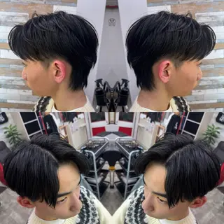 ショート メンズ "PEPPU "所属・派手髪、ハイトーン ショートヘアShinのヘアスタイル