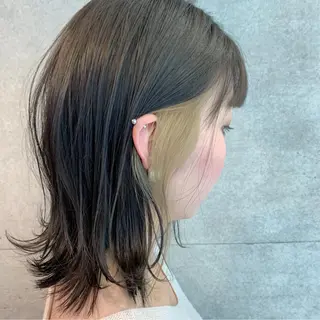 ミディアム オシャレ髪✔️ 店長オオキアキヒロのヘアスタイル