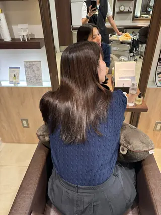 ロング カラー hair+make CLEAR所属・美髪🫧オガワ🫧 神楽坂のヘアスタイル