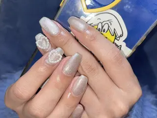 ネイル 🤎mini 🤍可愛らしいネイルのネイルデザイン