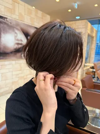 ショート 川崎レイヤーカット /江口真正のヘアスタイル