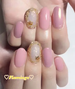 ネイル 浮きにくいフィルイン ｜上品シンプルネイルのネイルデザイン