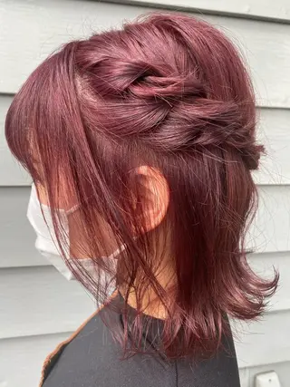 ショート カラー フラム所属・WATANABE MISAKIのヘアスタイル