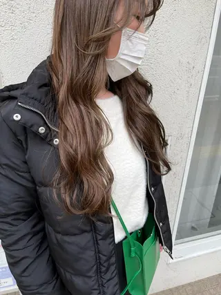 ロング toki所属・ＳＨＵ ＮＴＡのヘアスタイル