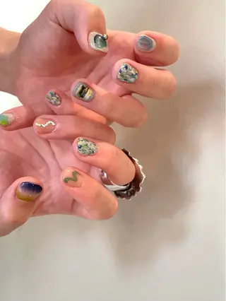 ネイル SALON VILLAGE AOYAMA 2nd.所属・NAKAMURA HARUKAのネイルデザイン