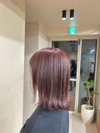 ミディアム カラー 齋藤 隼琉のヘアスタイル