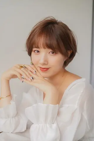 ショート カラー 骨格診断🍒似合わせ ヘア🍒宮澤瑞穂のヘアスタイル