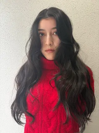 カラー 透明感カラー/海外風 レイヤー/mao🗽のヘアスタイル